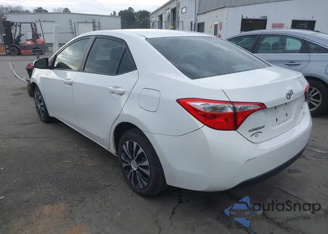 2014 Toyota Corolla Le from USA, damaged, VIN 2T1BURHEXEC048085
